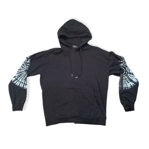 Black trippy hoodie from Forever 21, worn twice